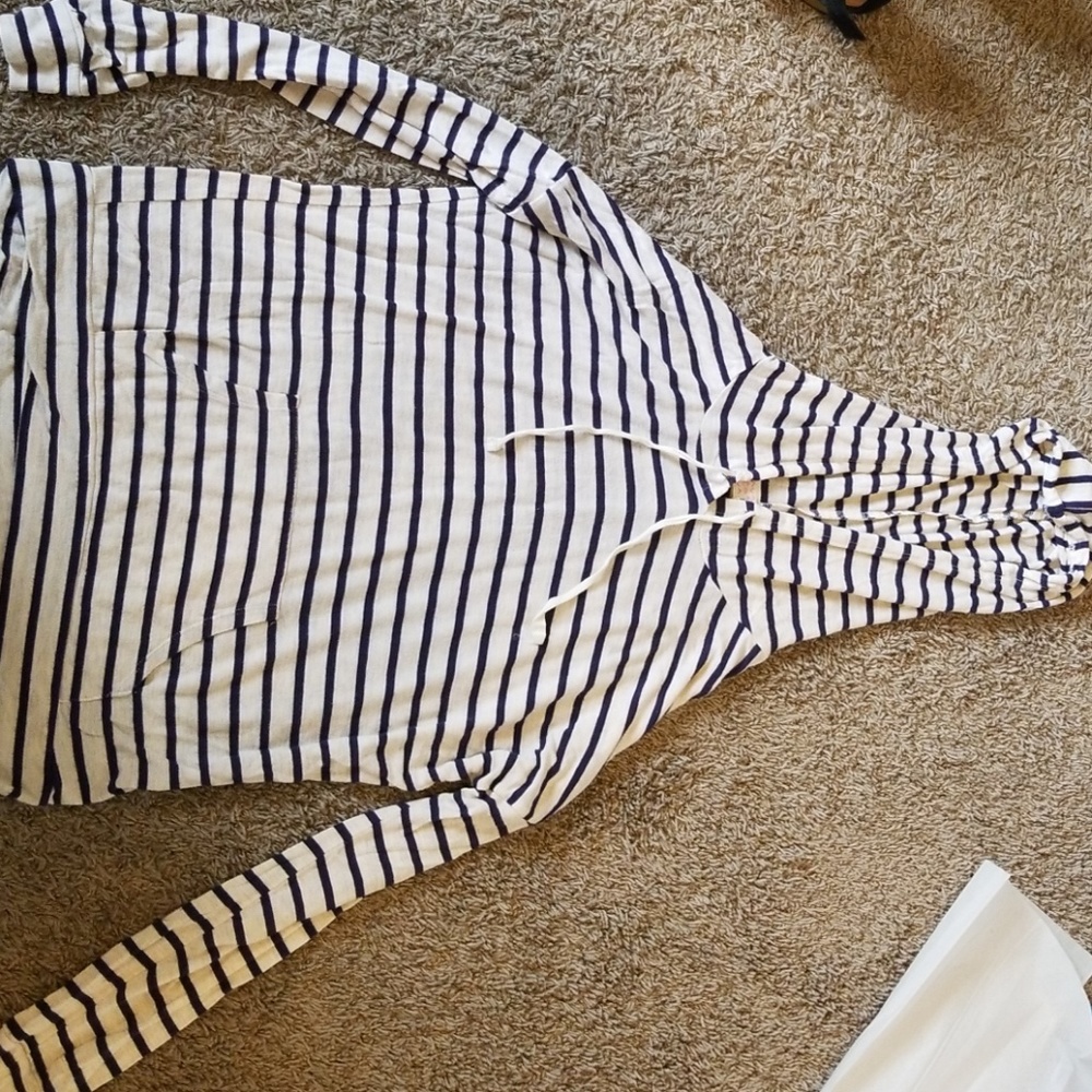Stripped sweatshirt